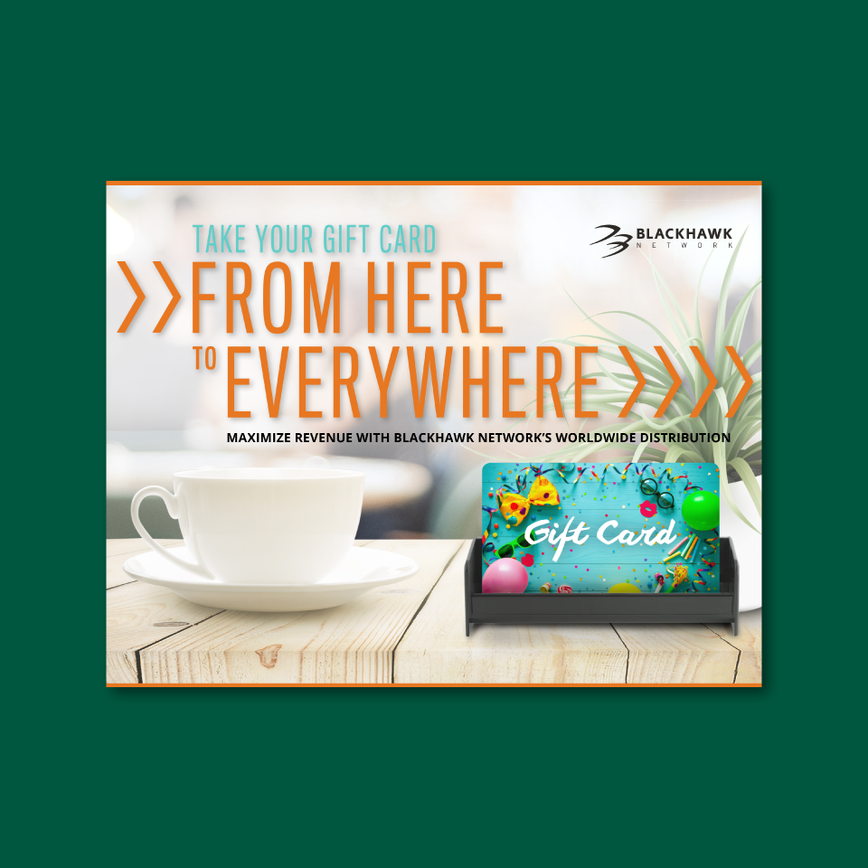 Gift cards for incentives and rewards