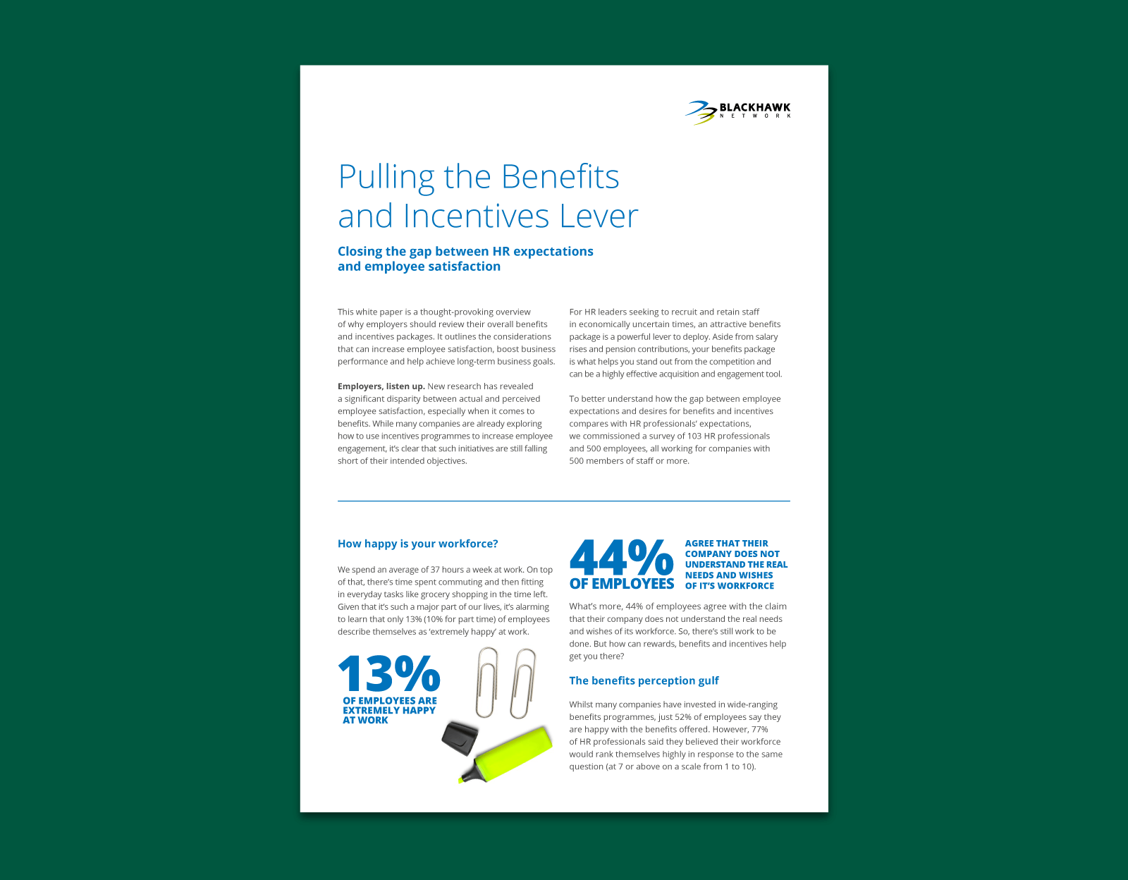 Pulling the benefits lever cover image